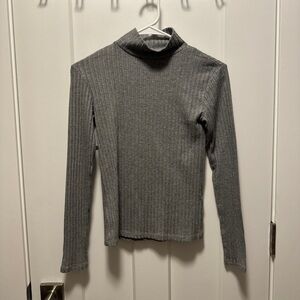 TopShop gray knit top